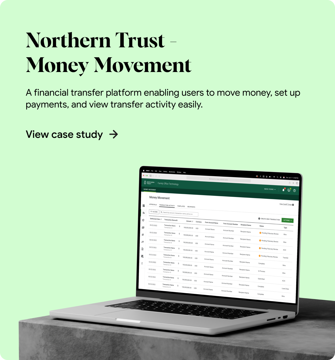Northern Trust Money Movement